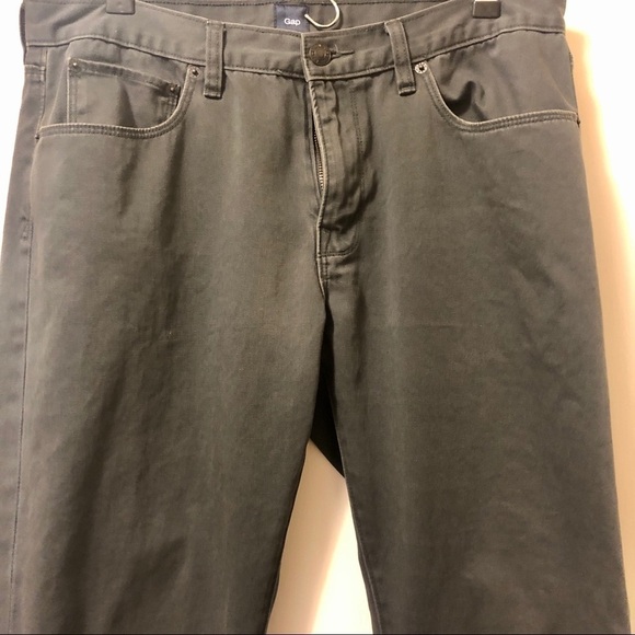 Gap Factory Jeans Dark Gray Denim Men's W33 L30 - Picture 3 of 16